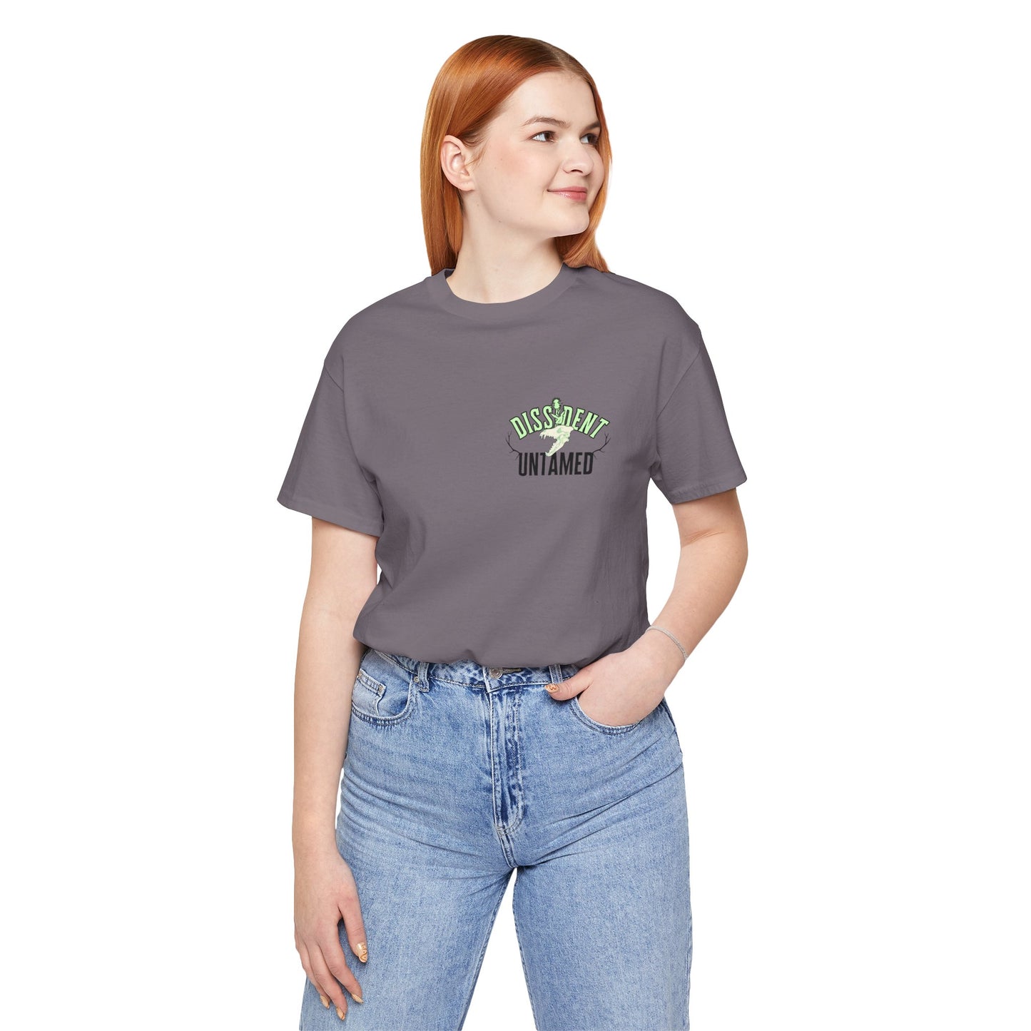 Feral babe ᚾ THE OFFBEAT RUNARS CO. Unisex Jersey Short Sleeve Tee