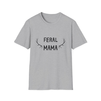 Feral Mama Unisex Softstyle T-Shirt