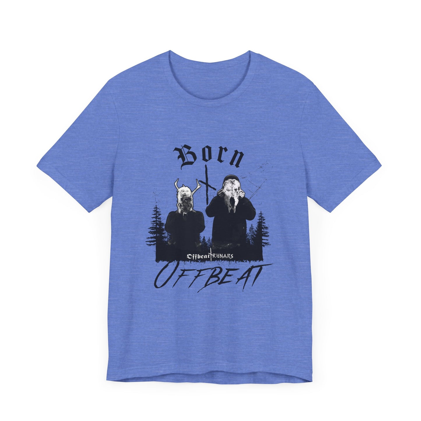 Born OFFBEAT ᚾ THE OFFBEAT RUNARS CO. Unisex Jersey Short Sleeve Tee