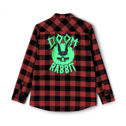 Doom Rabbit Unisex Flannel Shirt