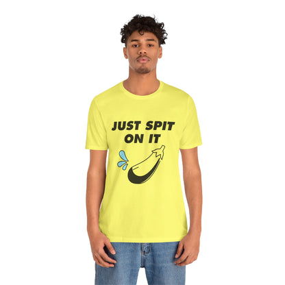 Just spit on it ᚾ THE OFFBEAT RUNARS CO. Unisex Jersey Short Sleeve Tee