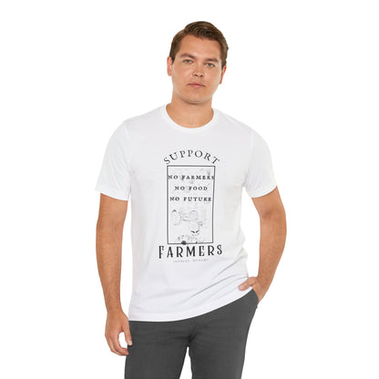 Support the Farmers ᚾ THE OFFBEAT RUNARS CO. Unisex Jersey Short Sleeve Tee