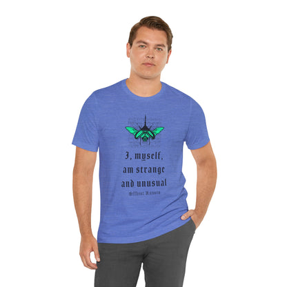 Strange and unusual ᚾ THE OFFBEAT RUNARS CO. Unisex Jersey Short Sleeve Tee