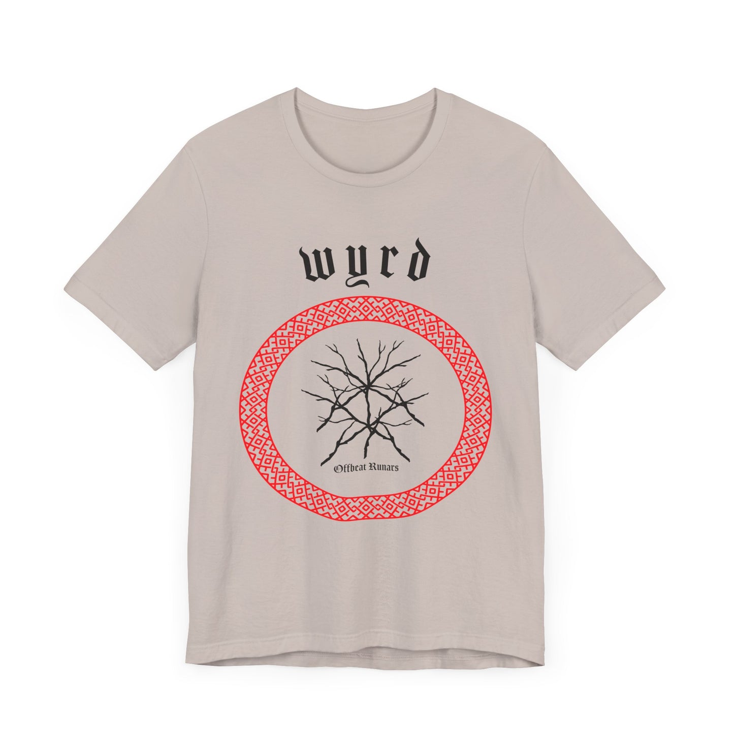 Wyrd ᚾ THE OFFBEAT RUNARS CO. Unisex Jersey Short Sleeve Tee