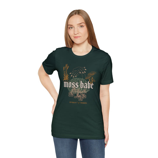 Moss babe ᚾ THE OFFBEAT RUNARS CO. ᚾ Unisex Jersey Short Sleeve Tee