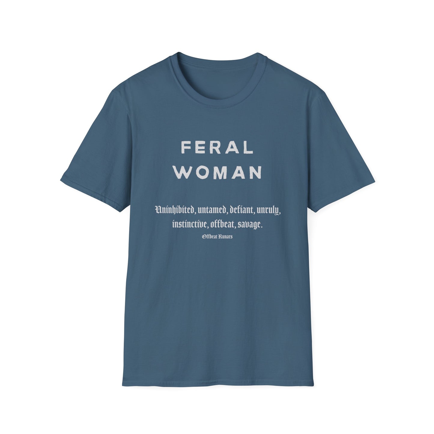 Feral Woman Unisex Softstyle T-Shirt