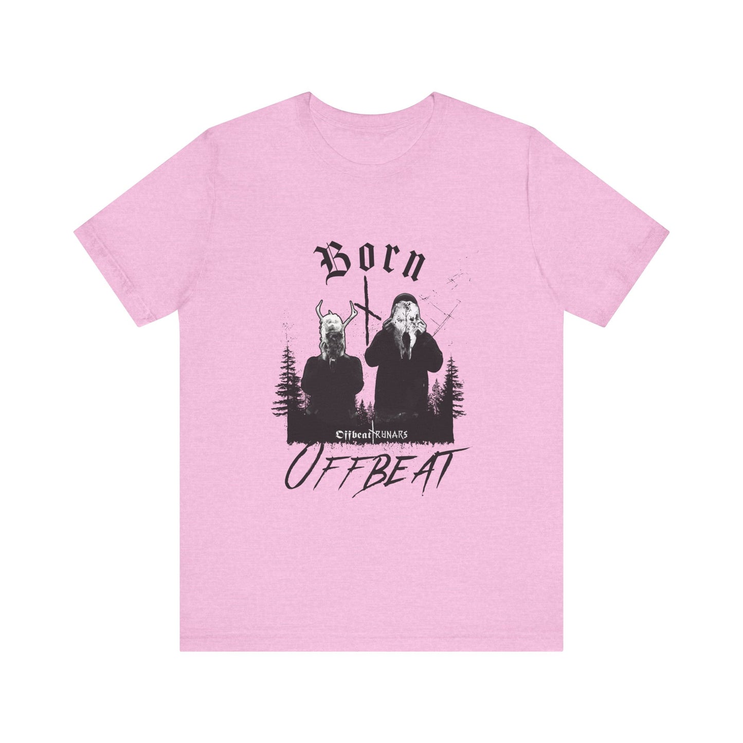 Born OFFBEAT ᚾ THE OFFBEAT RUNARS CO. Unisex Jersey Short Sleeve Tee