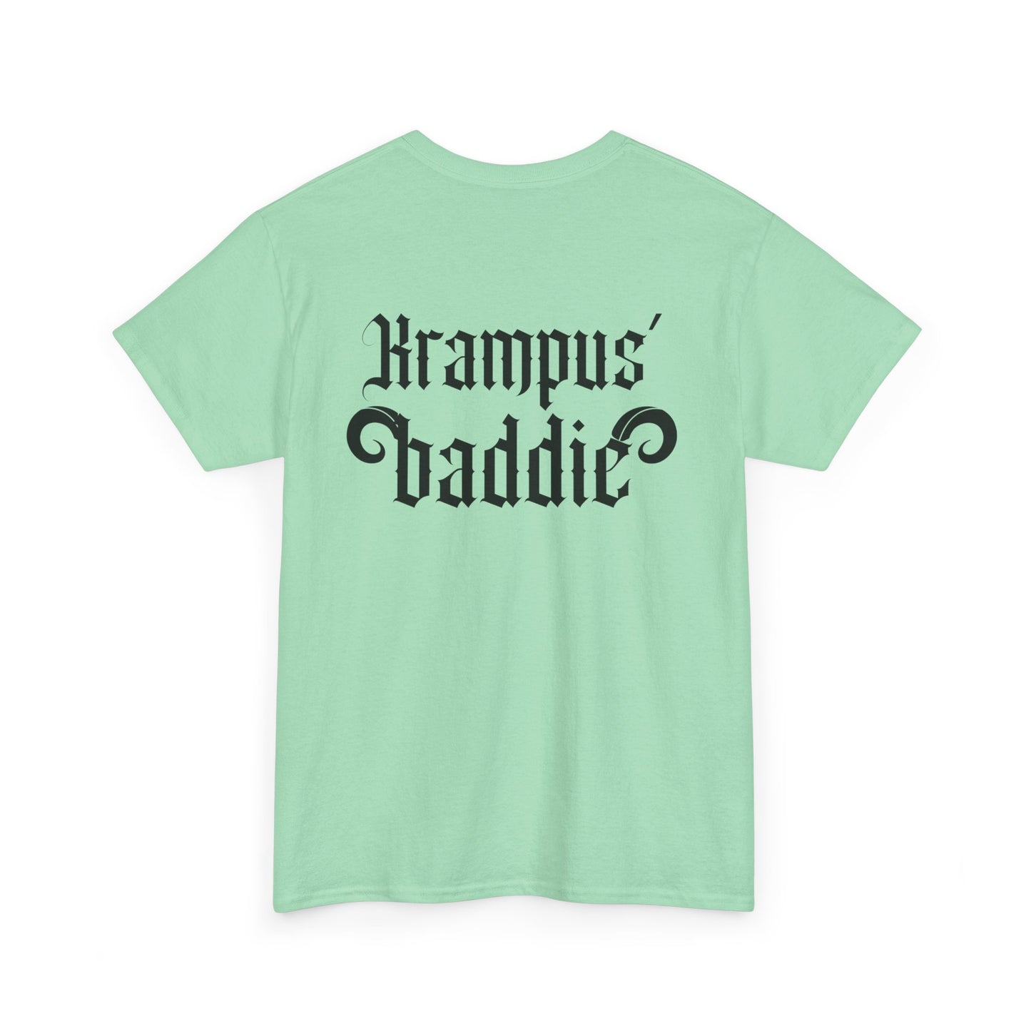 Krampus Baddie Safety Pink Tee