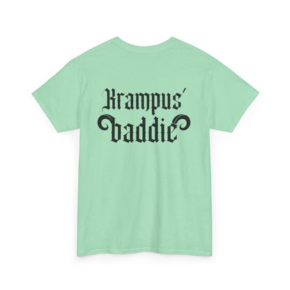 Krampus Baddie Safety Pink Tee