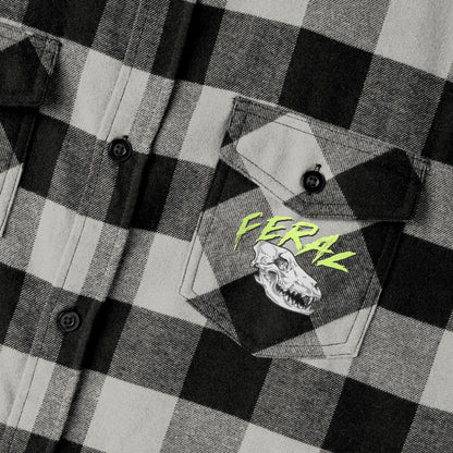 Feral Unisex Flannel Shirt