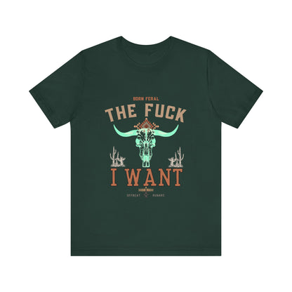 El f*ck que quiero ᚾ THE OFFBEAT RUNARS CO. Camiseta de manga corta Unisex Jersey