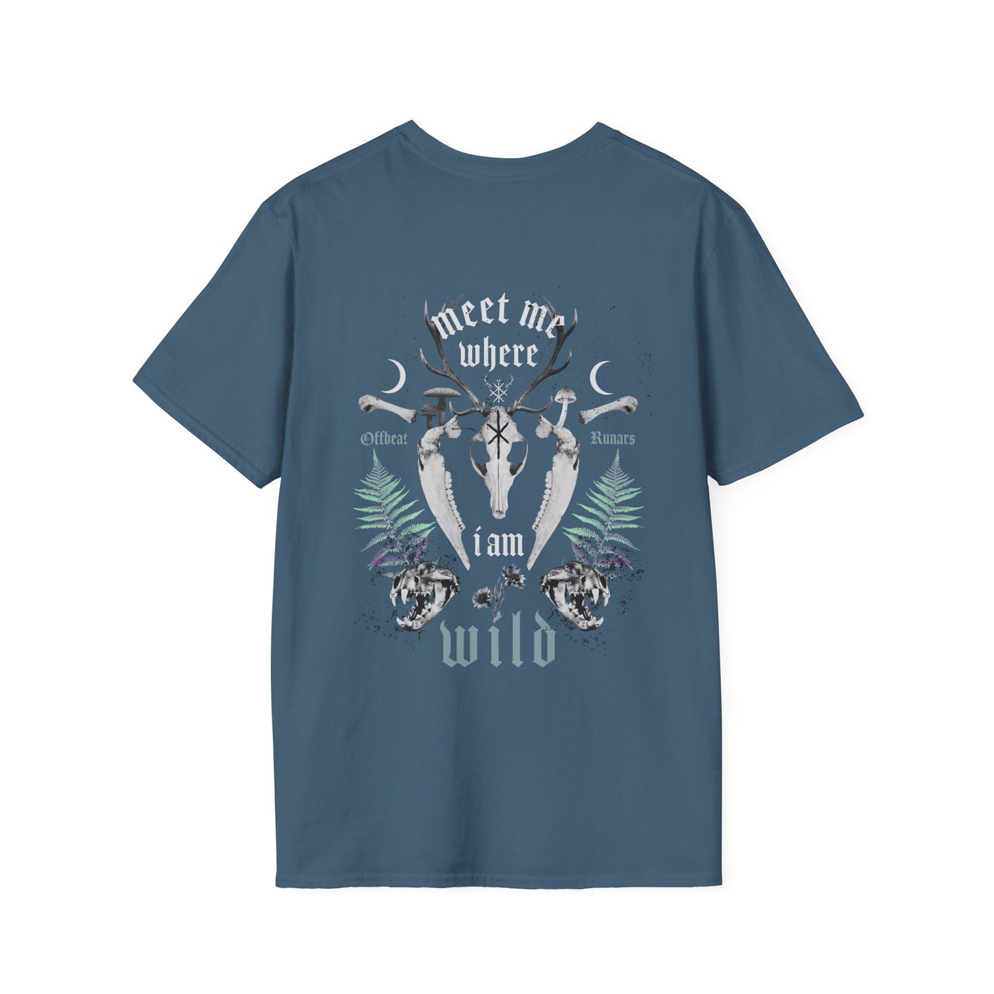 Rencontrez-moi là où je suis sauvage Unisex Softstyle T-Shirt