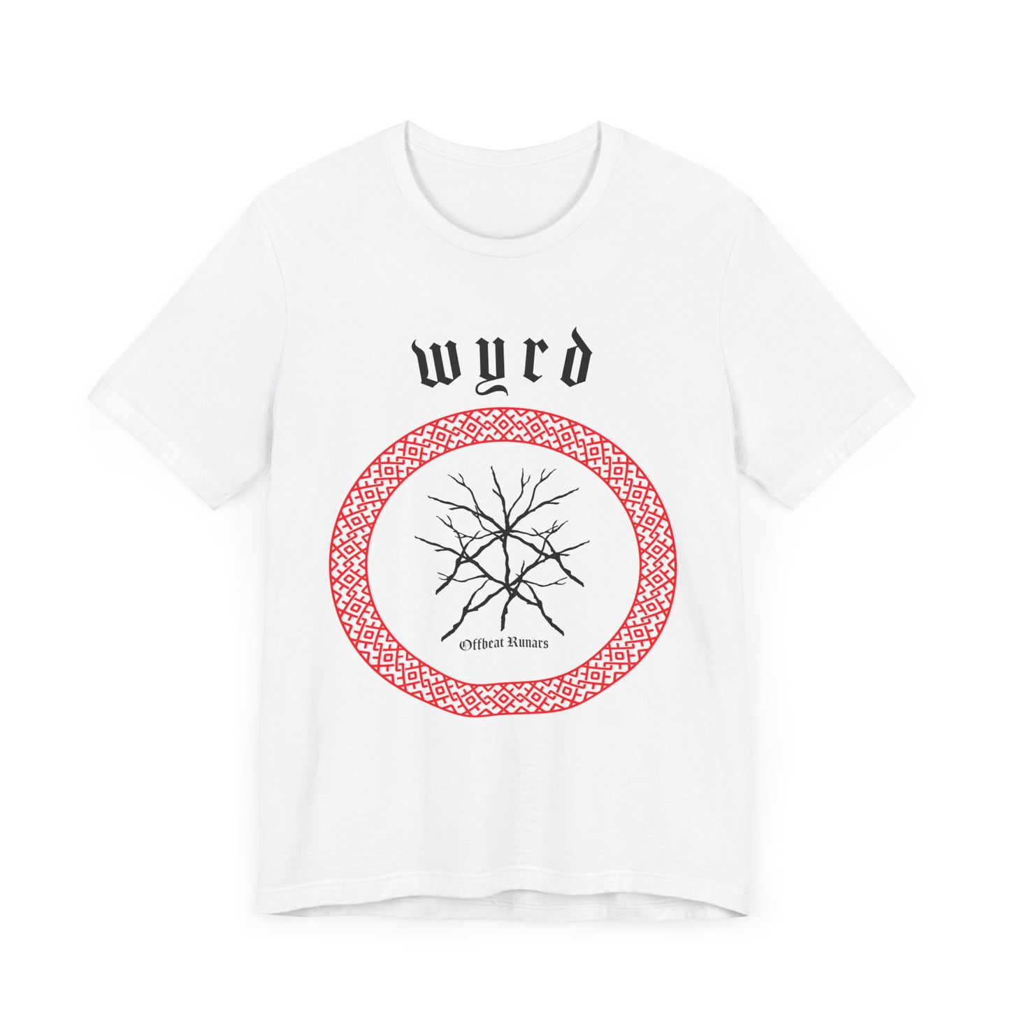 Wyrd ᚾ THE OFFBEAT RUNARS CO. Unisex Jersey Short Sleeve Tee