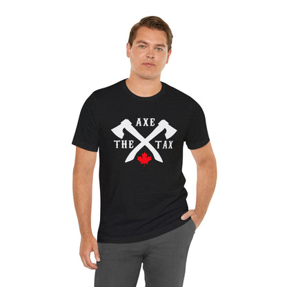 AXE THE TAX ᚾ THE OFFBEAT RUNARS CO. Unisex Jersey Short Sleeve Tee