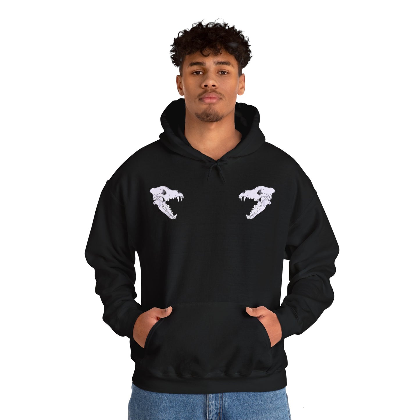 Support your local Wolf Unisex Heavy Blend™ Hooded Sweatshirt