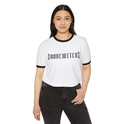 Support your local Bonewitch Unisex Cotton Ringer T-Shirt