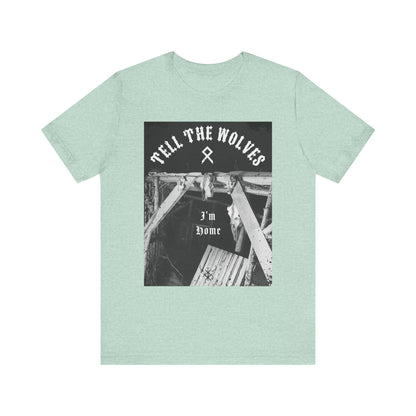 Tell the wolves I'm home ᚾ THE OFFBEAT RUNARS CO. Unisex Jersey Short Sleeve Tee