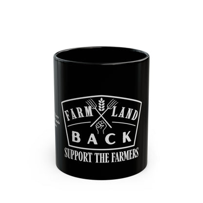 Farmland Back Black Mug 11 oz ᚾ THE OFFBEAT RUNARS Co.