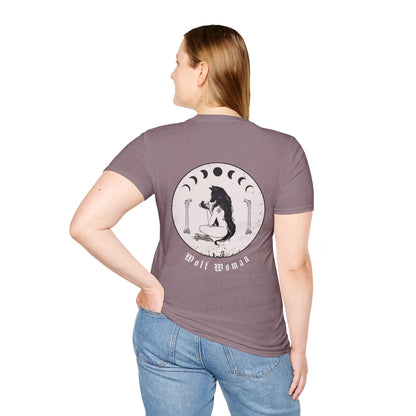 Wolf Woman Unisex Softstyle T-Shirt