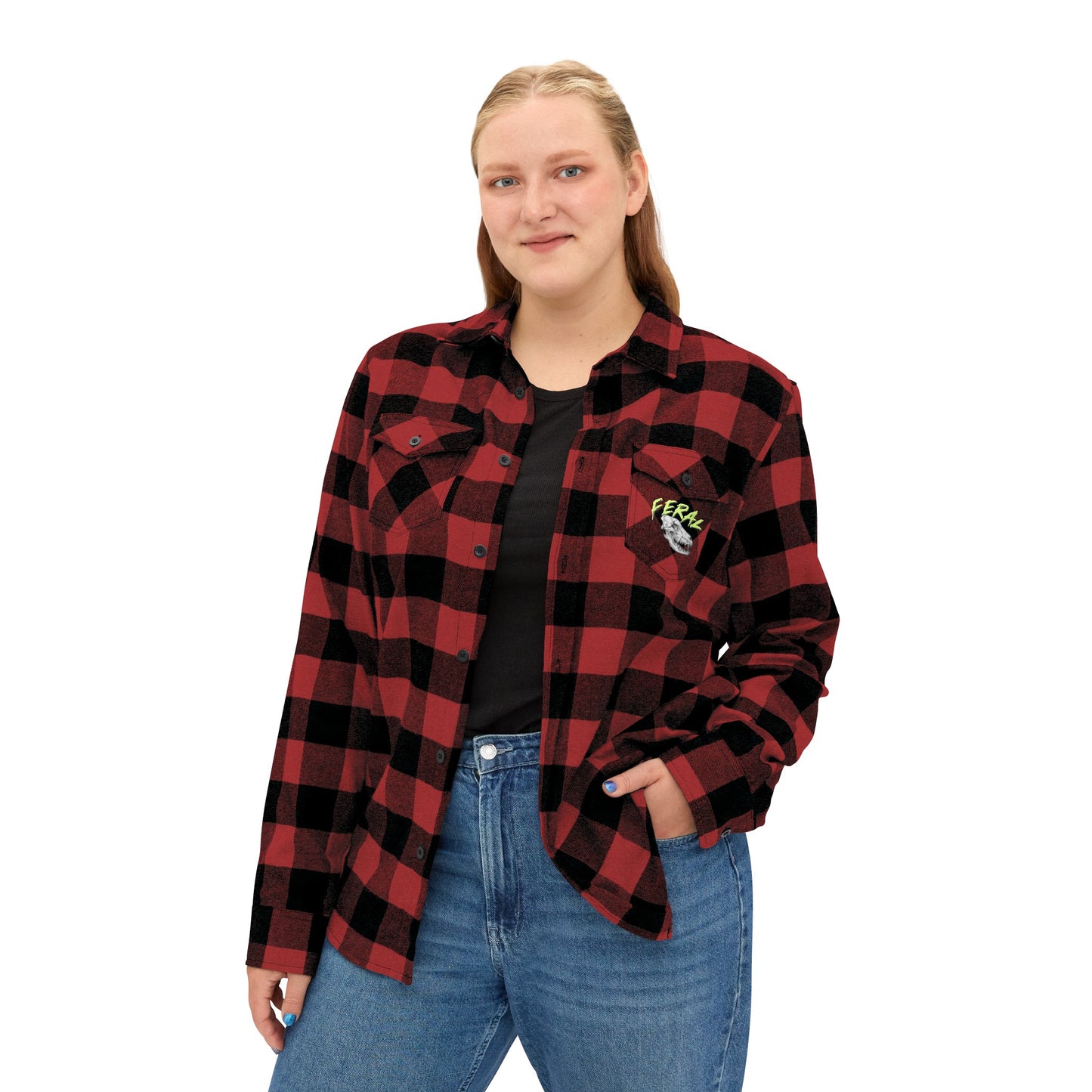 Feral Unisex Flannel Shirt