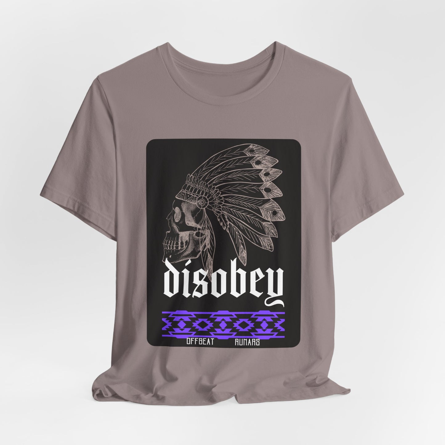 Disobey ᚾ THE OFFBEAT RUNARS CO. Unisex Jersey Short Sleeve Tee