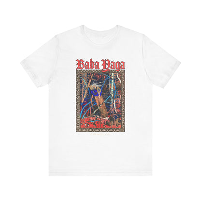 Baba Yaga ᚾ THE OFFBEAT RUNARS CO. Unisex Jersey Short Sleeve Tee