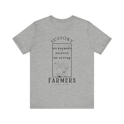 Support the Farmers ᚾ THE OFFBEAT RUNARS CO. Unisex Jersey Short Sleeve Tee