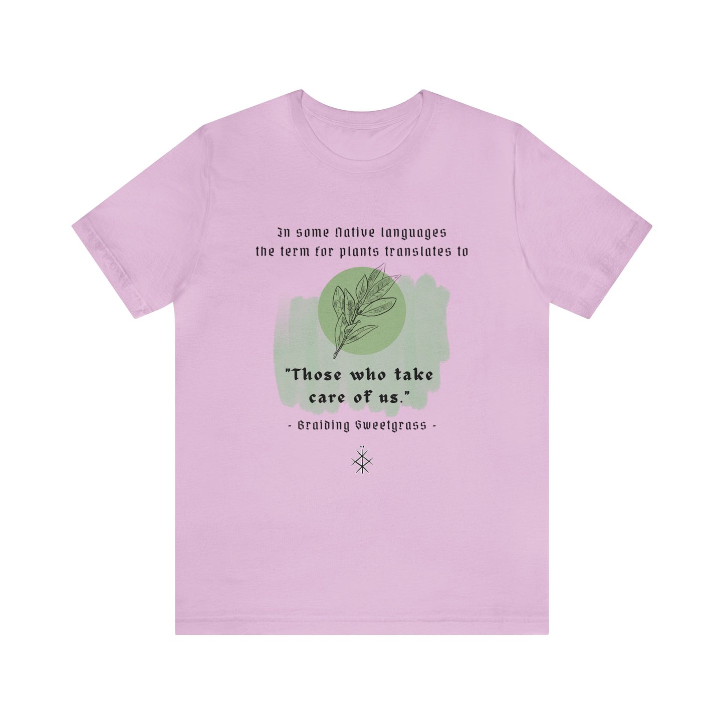 Those who take care of us ᚾ THE OFFBEAT RUNARS CO. Women's Jersey Short Sleeve Tee