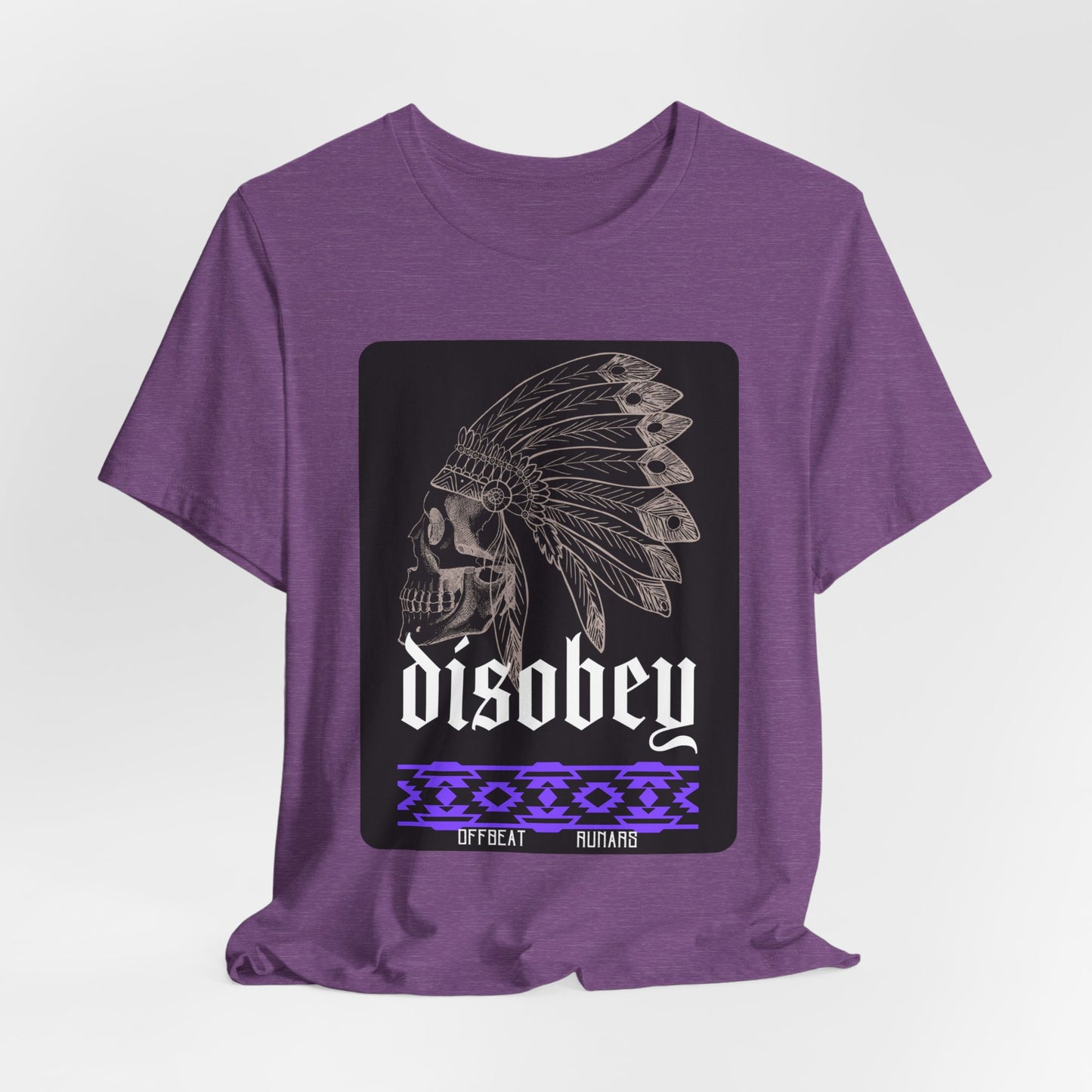 Disobey ᚾ THE OFFBEAT RUNARS CO. Unisex Jersey Short Sleeve Tee