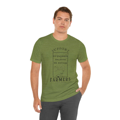 Support the Farmers ᚾ THE OFFBEAT RUNARS CO. Unisex Jersey Short Sleeve Tee