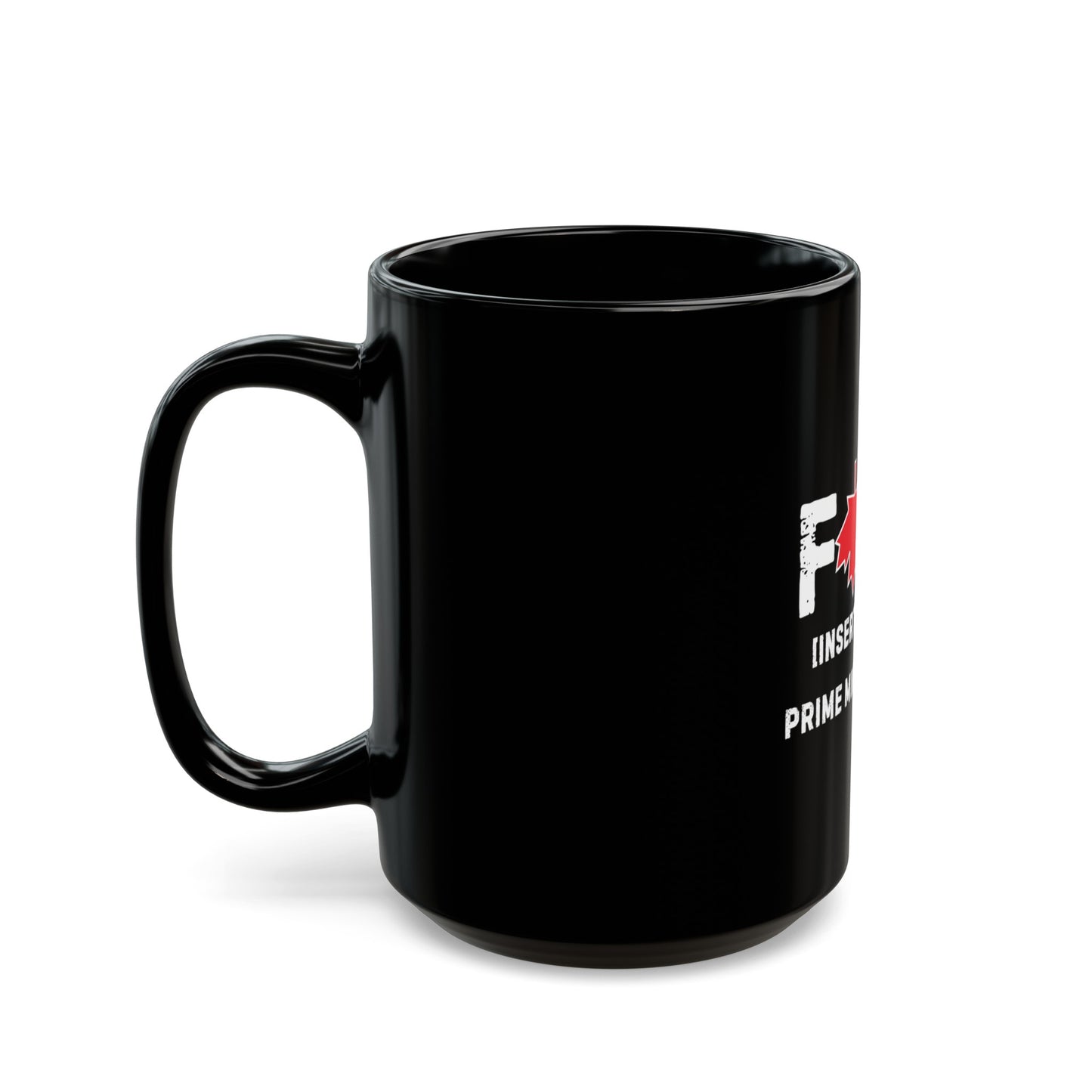 F*CK [Insert current prime minister here] Black Mug 11 oz ᚾ THE OFFBEAT RUNARS Co.