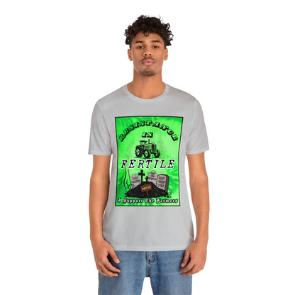 La resistencia es fértil ᚾ Apoyo a los agricultores ᚾ THE OFFBEAT RUNARS CO. ᚾ Camiseta de manga corta Unisex Jersey