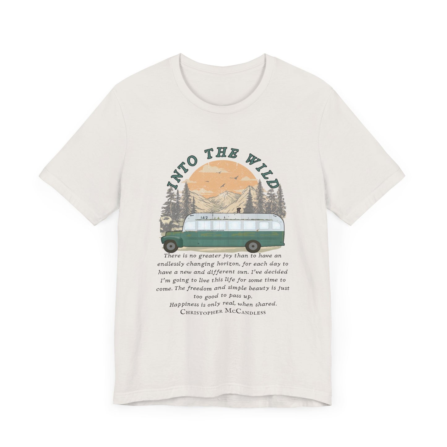 Into the wild ᚾ THE OFFBEAT RUNARS CO. Unisex Jersey Short Sleeve Tee