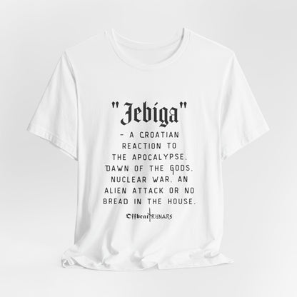 Jebiga ᚾ THE OFFBEAT RUNARS CO. Maillot unisexe à manches courtes Tee