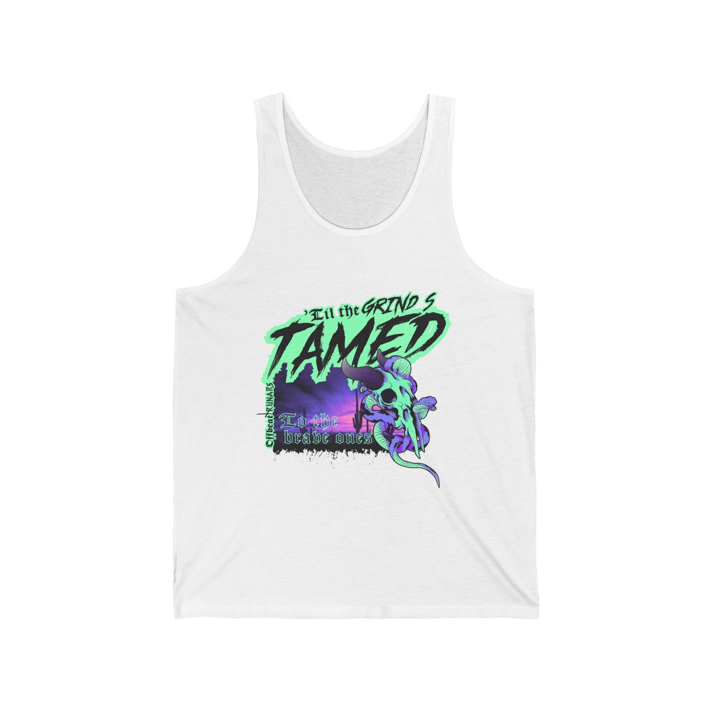 'Til the grind's tamed Unisex Jersey Tank