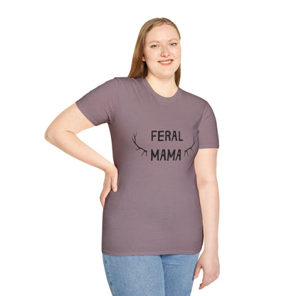 Feral Mama Unisex Softstyle T-Shirt