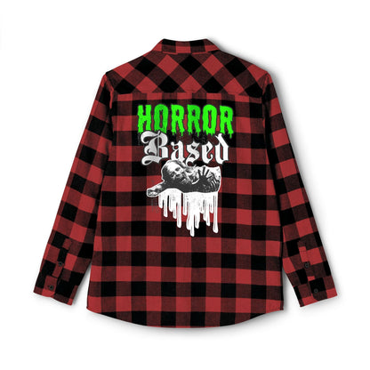 Horror Based Unisex Flannel Shirt