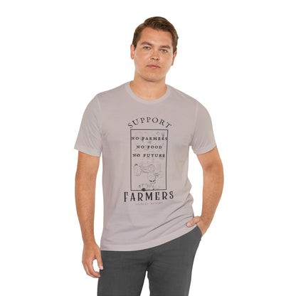 Support the Farmers ᚾ THE OFFBEAT RUNARS CO. Unisex Jersey Short Sleeve Tee