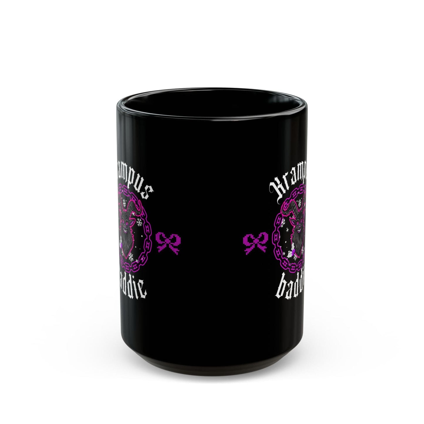 Krampus Baddie Black Mug