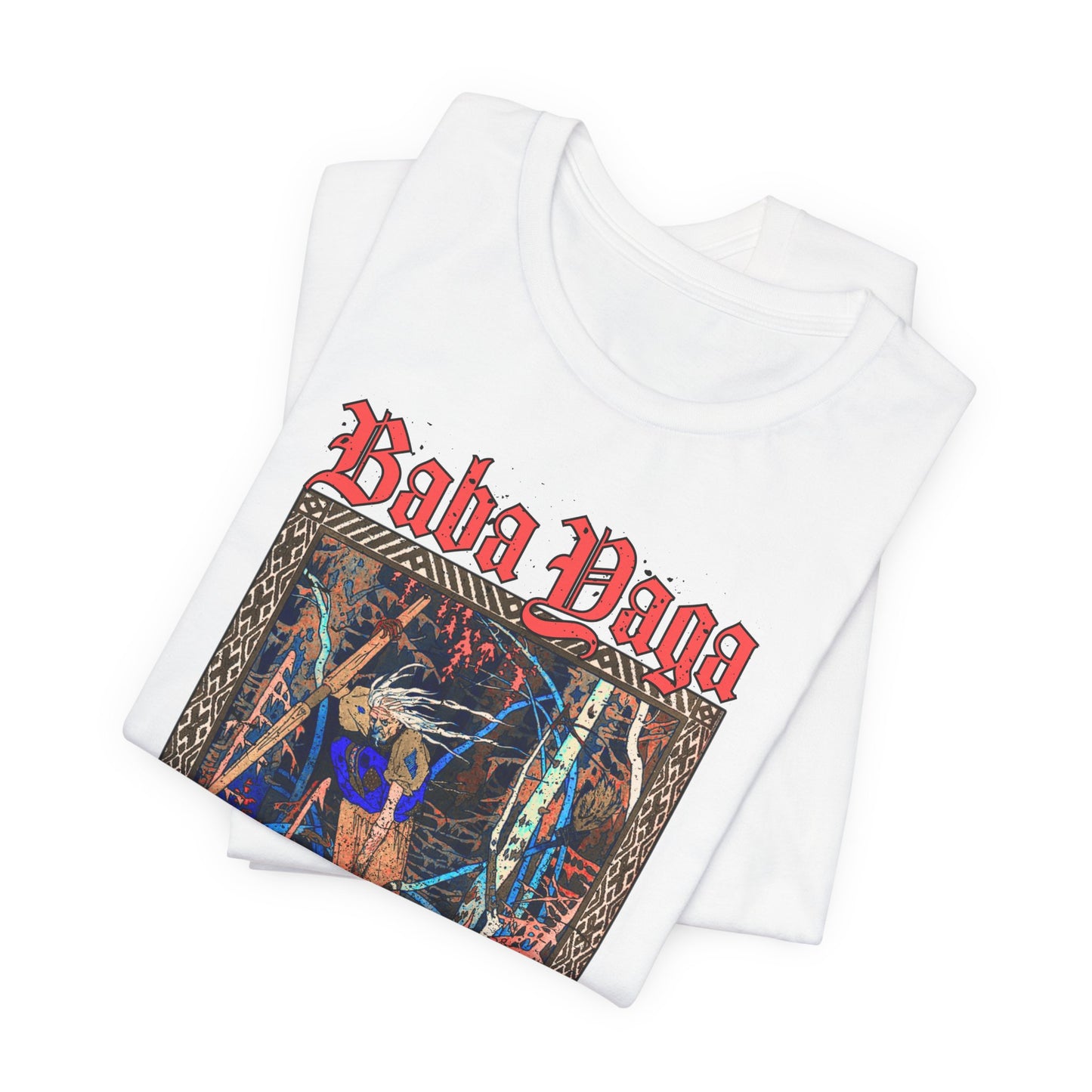 Baba Yaga ᚾ THE OFFBEAT RUNARS CO. Unisex Jersey Short Sleeve Tee