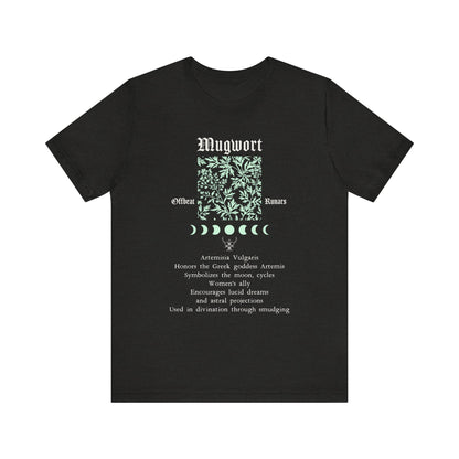 Mugwort ᚾ THE OFFBEAT RUNARS CO. Maillot unisexe à manches courtes Tee