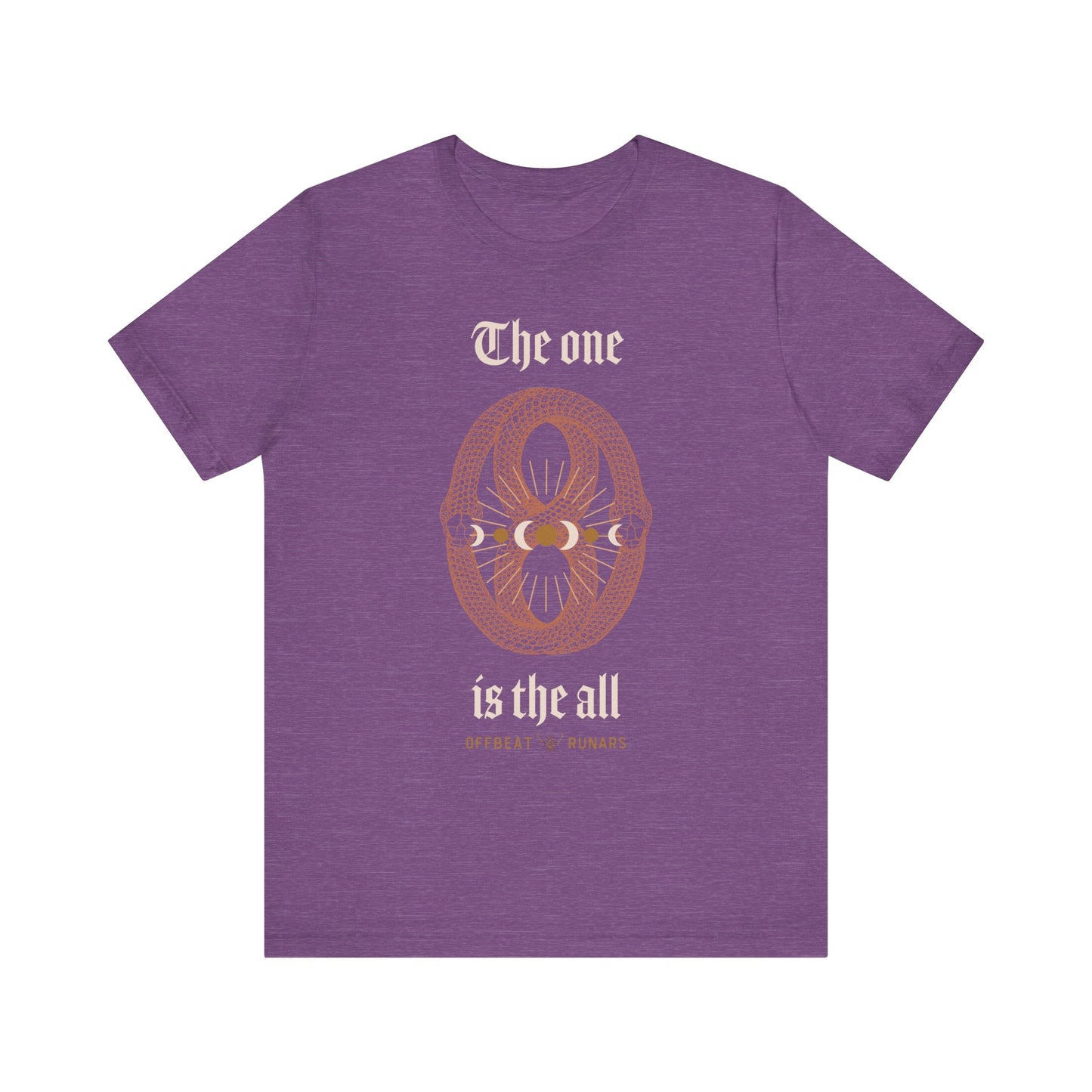 The one is the all ᚾ THE OFFBEAT RUNARS Unisex Jersey Short Sleeve Tee