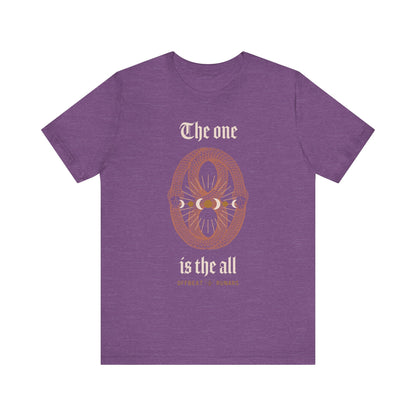 The one is the all ᚾ THE OFFBEAT RUNARS Unisex Jersey Short Sleeve Tee