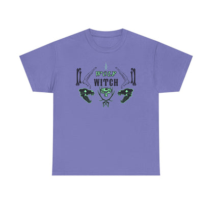 Wolf Witch Neon Pink Tee