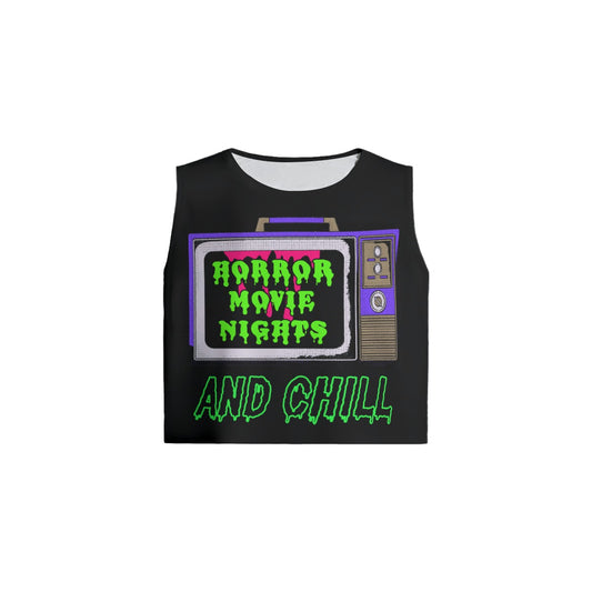 Horror movies and chill All Women's Sleeveless T-Shirt