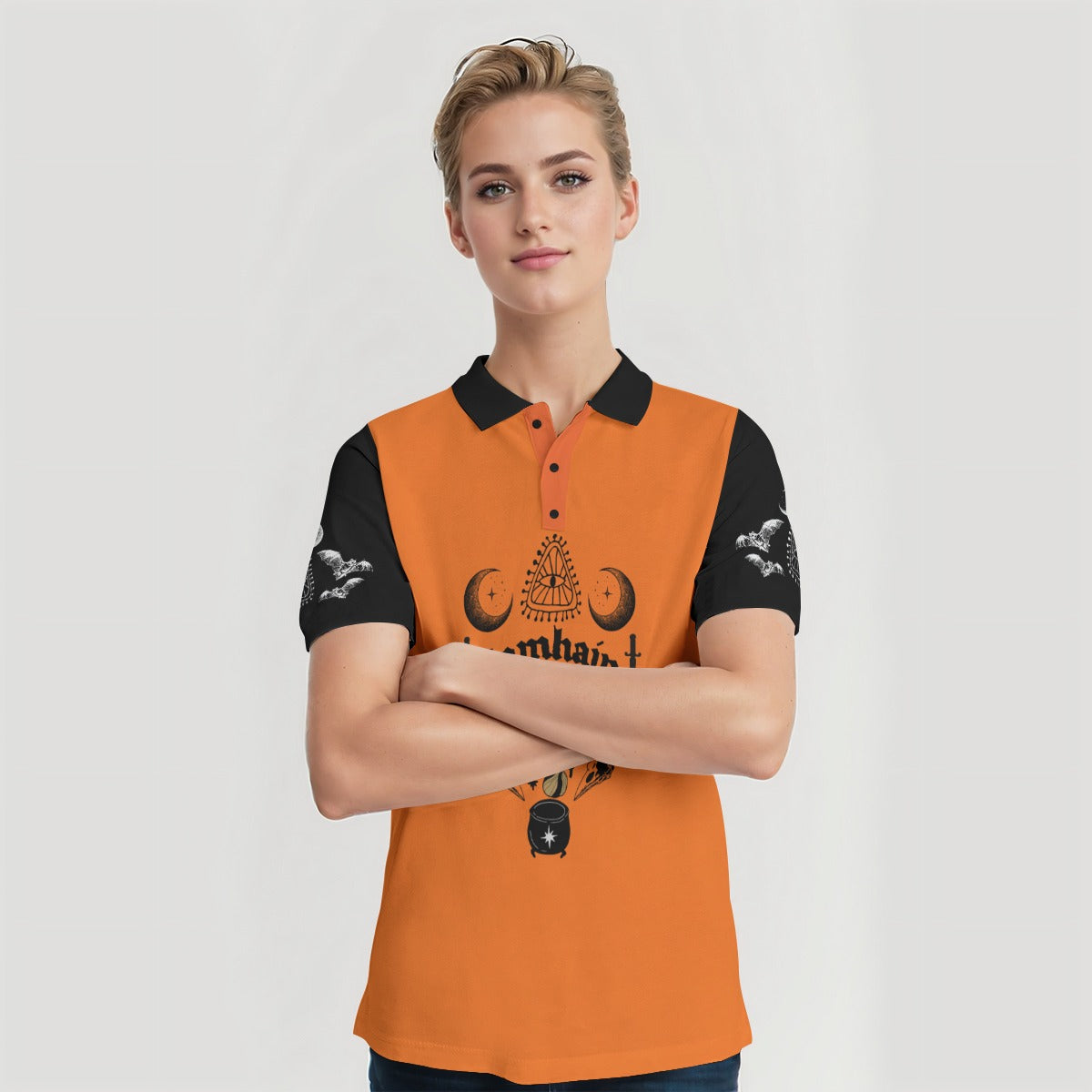 Samhain Queen Women's Sports Polo Shirt