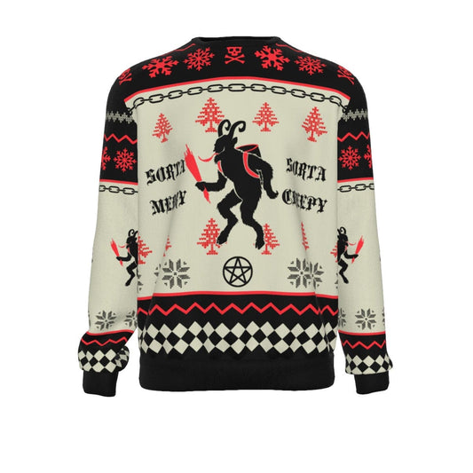 Sorta Merry Sorta Creepy Unisex O-neck Sweatshirt