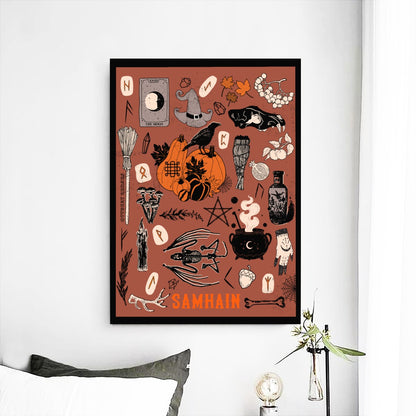 Samhain Frameless Single Mural