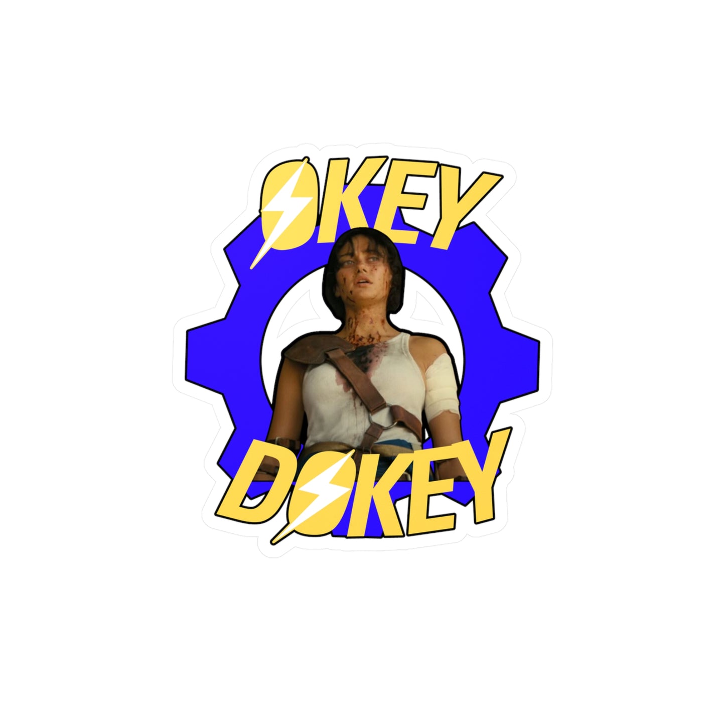 Okey Dokey Kiss-Cut Vinyl Decals ᚾ THE OFFBEAT RUNARS CO.