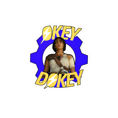 Okey Dokey Kiss-Cut Vinyl Decals ᚾ THE OFFBEAT RUNARS CO.